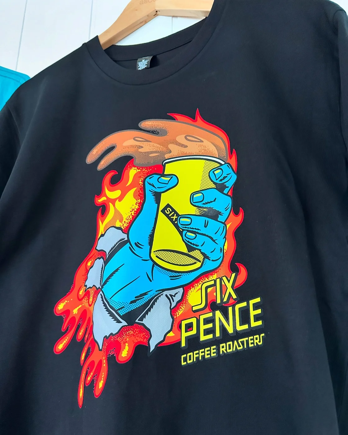 Sixpence Coffee DTF print